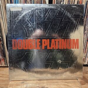 KISS "Double Platinum" embossed vintage vinyl